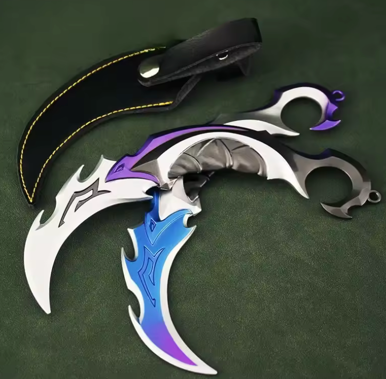 Valorant Figure Cosplay arme samouraï épée